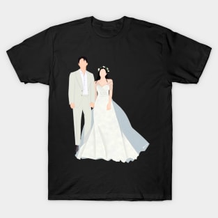 Hyun bin and seo ye jin wedding T-Shirt